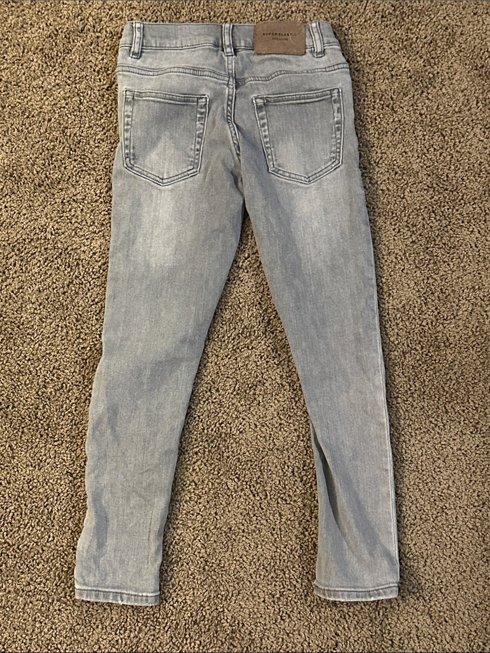 Zara Light Blue Distressed Kids Jeans - Picture 2 of 8